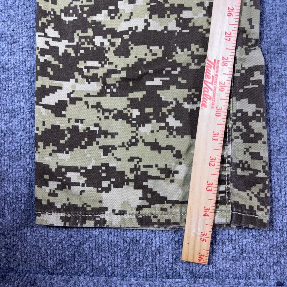 True Religion Joey Super T Mens 38 Digital Camo Flare Jeans Made in USA Rare